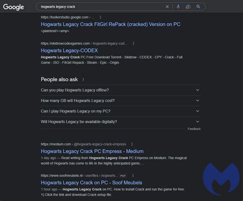 hogwarts legacy crackwatch|Fake Hogwarts Legacy cracks lead to adware, scams.